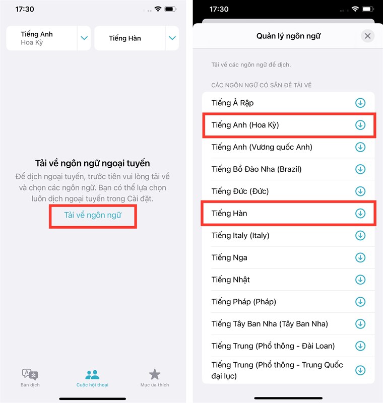 Cách sử dụng chế độ Dịch tự động trực tiếp đoạn hội thoại trên iPhone Cách sử dụng chế độ Dịch tự động trực tiếp đoạn hội thoại trên iPhone