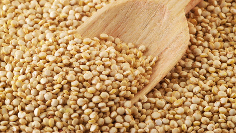 Một cốc (185 gram) quinoa nấu chín có 43 mg choline 