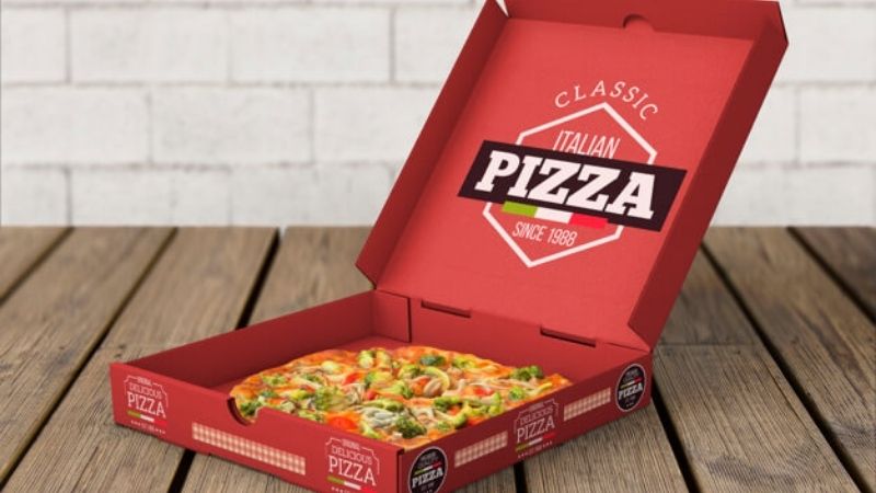 Vì sao hộp bánh pizza thường có hình vuông?