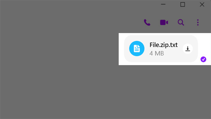 Cách khắc phục lỗi không gửi được file RAR/ZIP trên Facebook