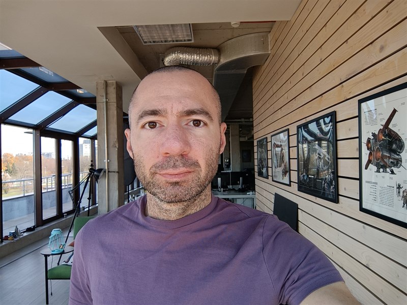 Ảnh chụp từ camera selfie của POCO M4 Pro 5G