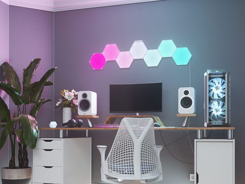 Cách lắp và cài đặt đèn thông minh Nanoleaf Shapes đơn giản