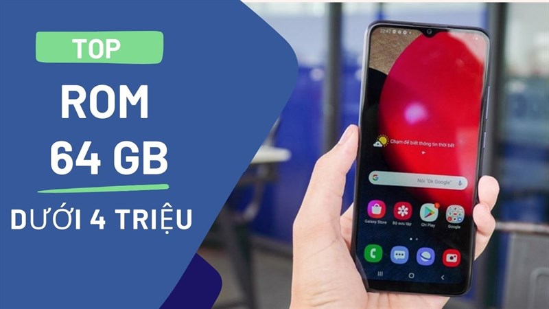Lộ diện TOP 5 điện thoại có bộ nhớ trong 64 GB đáng sắm tại TTBH
