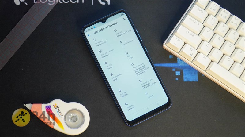 Realme C11 (2021) cấu hình ổn với chip Unisoc SC9863A.