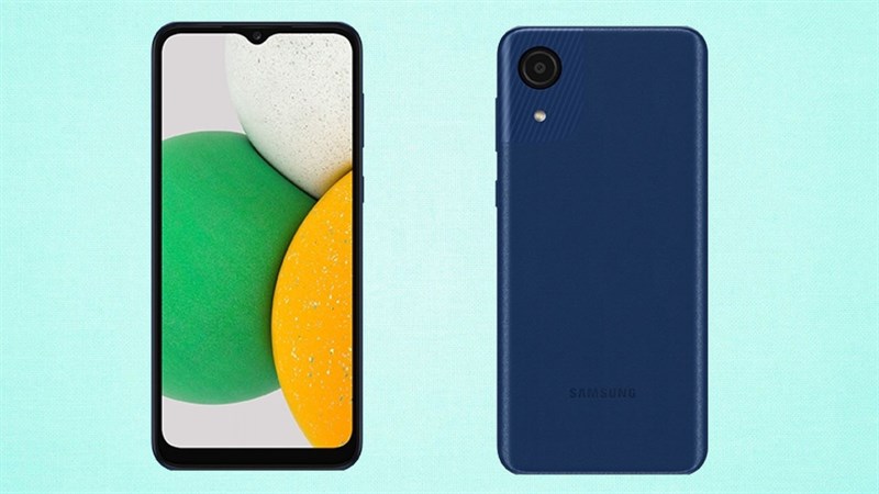 Smartphone giá rẻ Galaxy A03 Core ra mắt: Màn hình rộng 6.5 inch, chip 8 nhân, pin 5.000mAh…