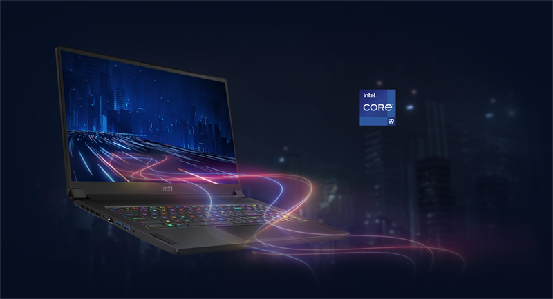 Màn hình với các gam màu sặc sỡ  trong chế độ sRGB. Nguồn: MSI.