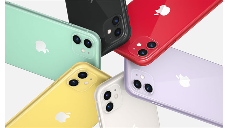 Màu sắc iPhone 11