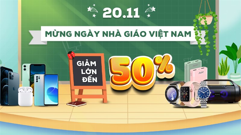 Sale Ngày Nhà giáo Việt Nam
