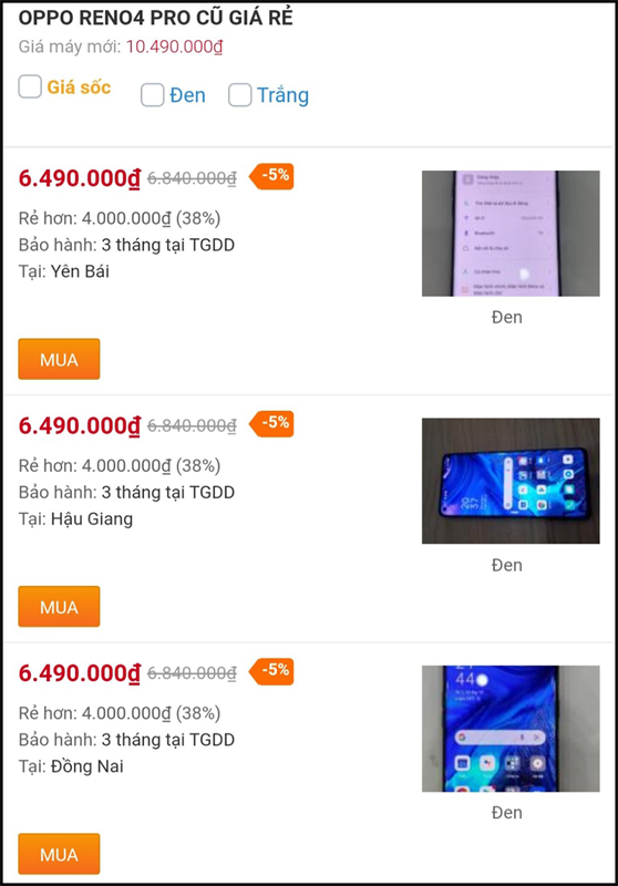 Điện thoại OPPO cũ giảm đến 30%, tha hồ lựa chọn từ giá rẻ đến cao cấp re4pro