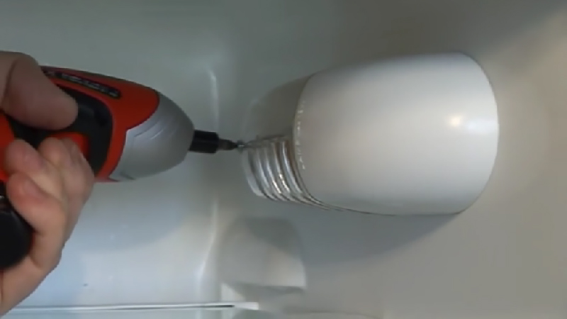 Replacing refrigerator lights