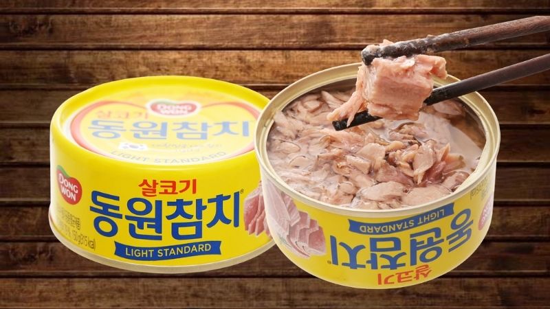 Cá ngừ trắng ngâm dầu Dongwon