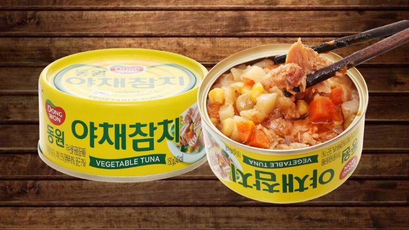 Cá ngừ rau củ Dongwon