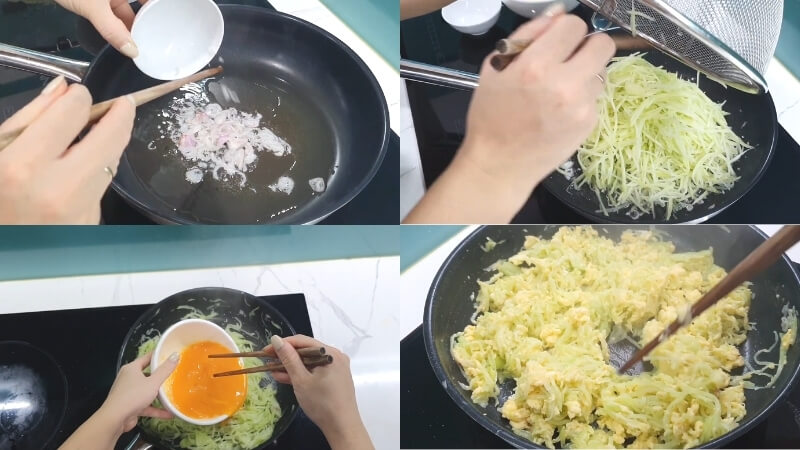 Cách thực hiện su hào xào trứng thơm ngát phệ thú vị mang đến bữa cơm trắng gia đình