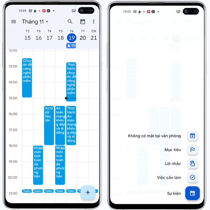 ứng dụng ghi nhớ