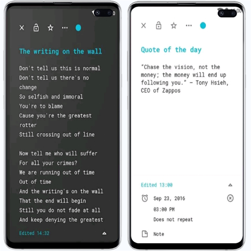 ứng dụng ghi nhớ