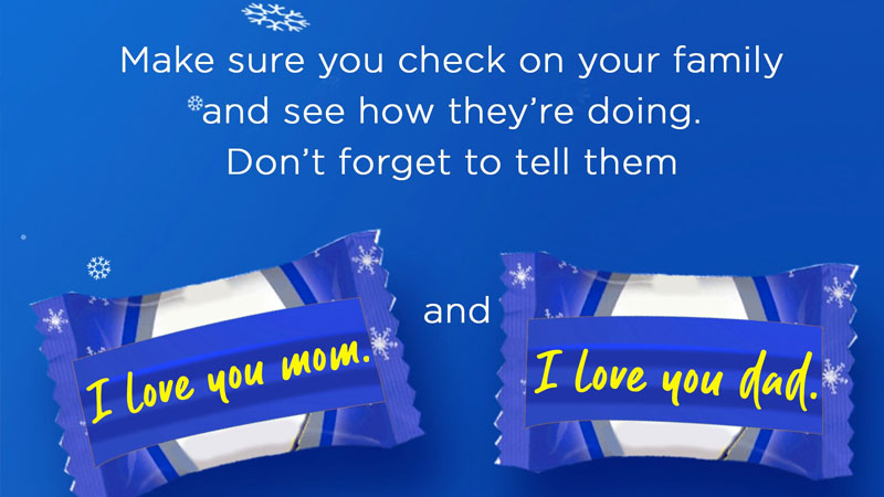 Những thông điệp ý nghĩa trên kẹo Fres