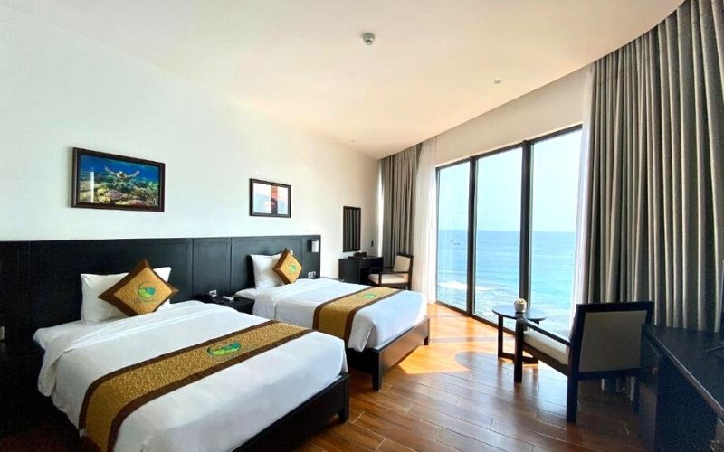 Phòng ốc đầy đủ các tiện nghi ở Ly Son Pearl Island Hotel & Resort