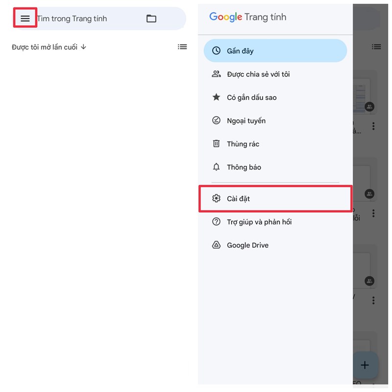 Cách tùy chỉnh giao diện tối (dark mode) trên điện thoại cho Google Sheet