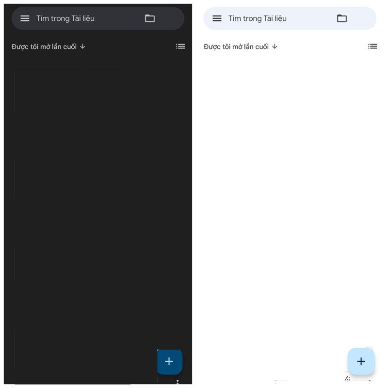 cách tùy chỉnh giao diện darkmode trên google doc trên điện thoại 