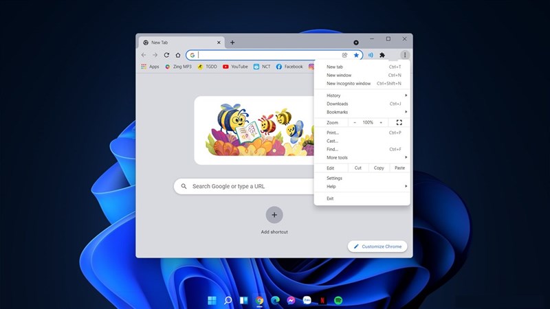 cách bật giao diện các góc bo tròn trên google chrome 96