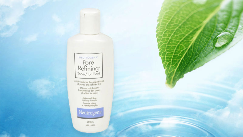 Nước hoa hồng Neutrogena Pore Refining Toner chứa Witch Hazel làm sạch da hiệu quả