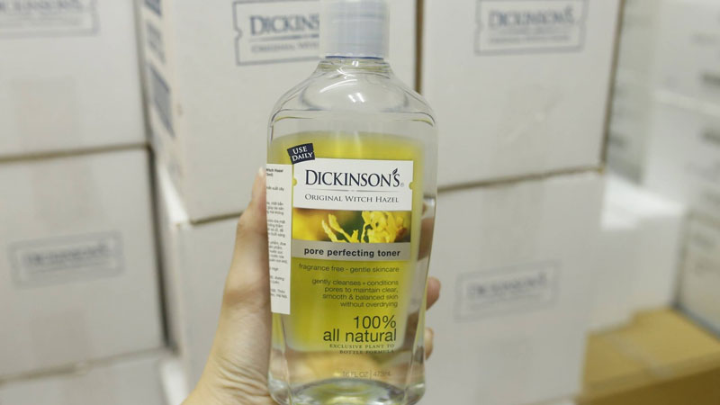  Nước hoa hồng Dickinson’s Original chứa Witch Hazel làm sạch da