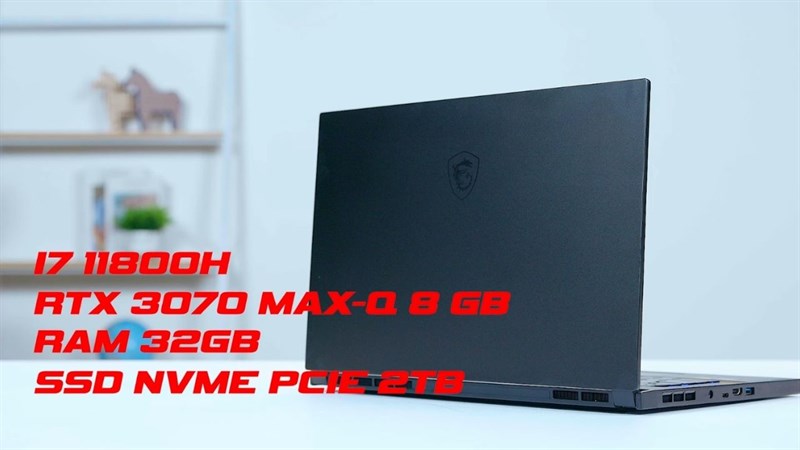  MSI Gaming GS66 Stealth được trang bị cấu hình mạnh mẽ.