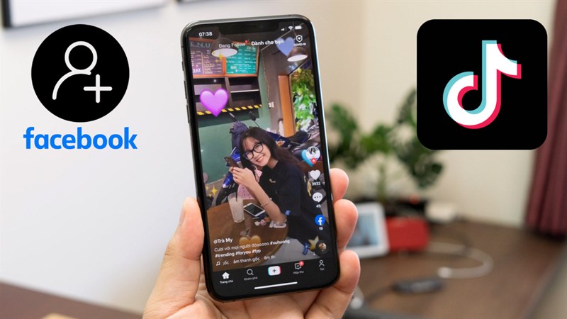 Cách tìm bạn facebook trên tiktok
