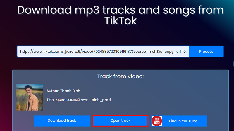 Cách tải, tìm kiếm đoạn nhạc trong video Tik Tok