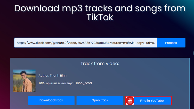 Cách tải, tìm kiếm đoạn nhạc trong video Tik Tok