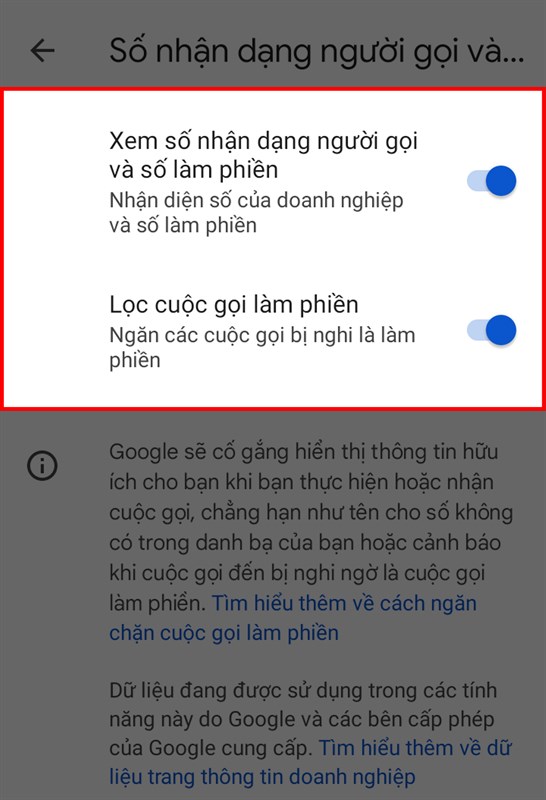 Ngăn spam điện thoại