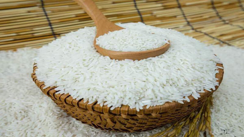 Gạo bị tẩy trắng