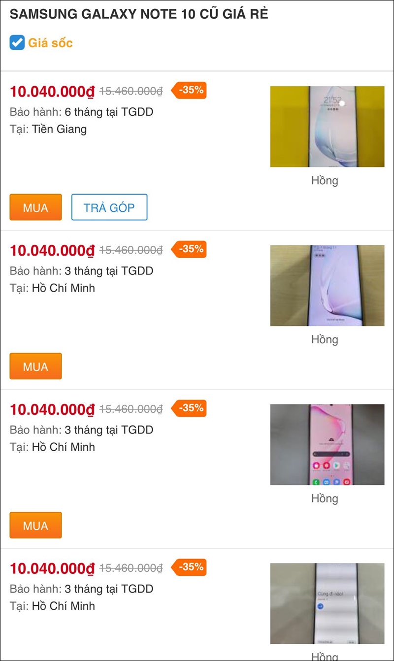 Galaxy Note cũ giảm giá quá xá đã đến 35%, giá chỉ hơn 10 triệu xíu Galaxy Note cũ giảm giá quá xá đã đến 35%, giá chỉ hơn 10 triệu xíu