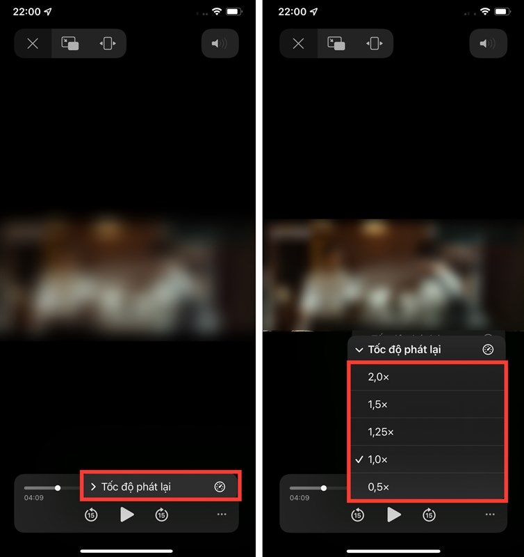 Cách điều chỉnh tốc độ phát video với iOS 15