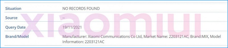 Không chỉ Xiaomi 12 mà ‘hàng khủng’ Xiaomi MIX 5 cũng đang rục rịch ra mắt, có hai phiên bản với tên mã rất kêu