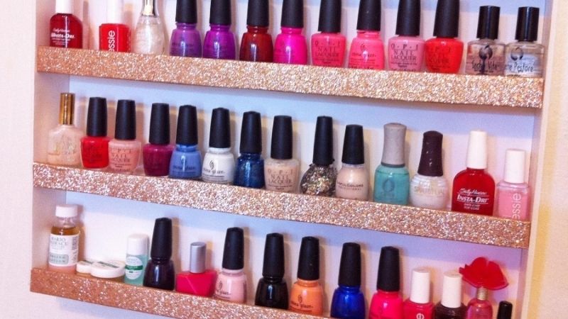 Store nail polish in a dry and airy place