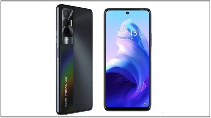 Hình ảnh render của Tecno Pova 5G bị rò rỉ