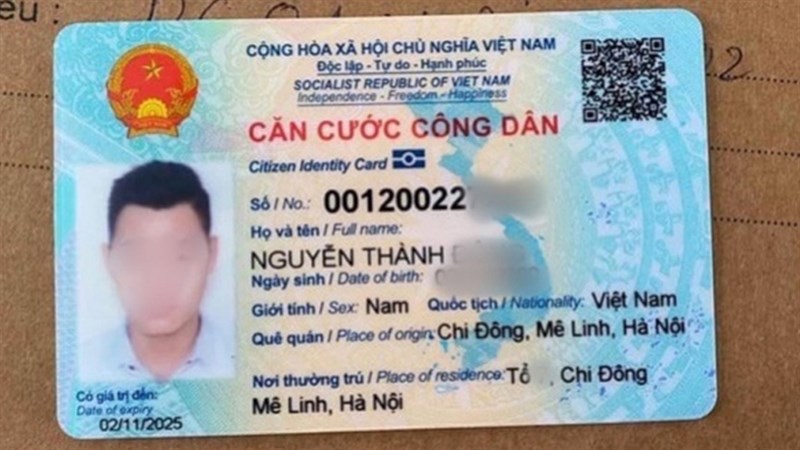 Căn cước công dân gắn chip