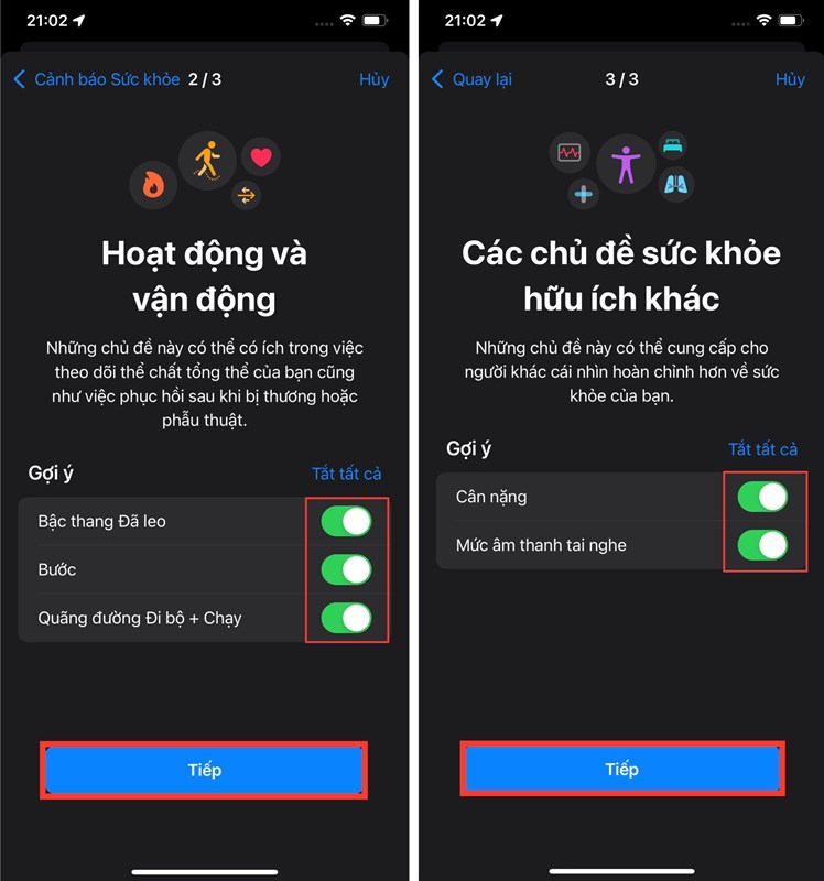 Cách chia sẻ dữ liệu sức khỏe của bạn với người thân trên iPhone