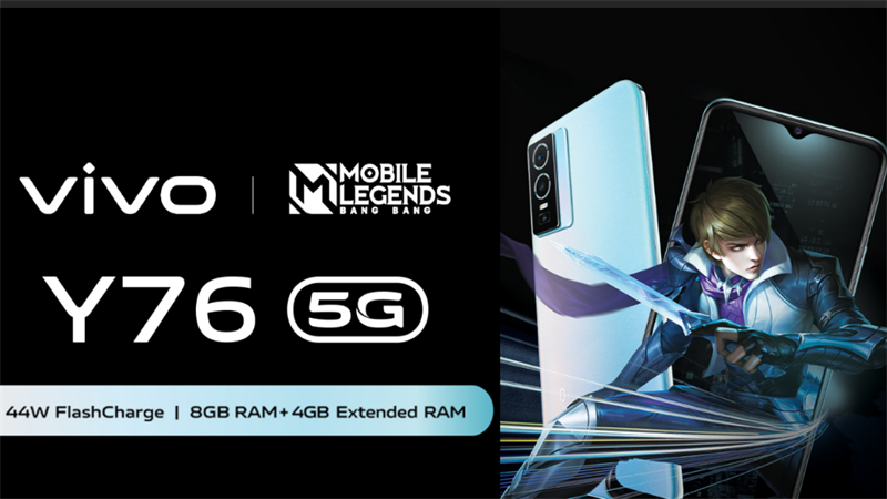 Vivo Y76 5G ra mắt