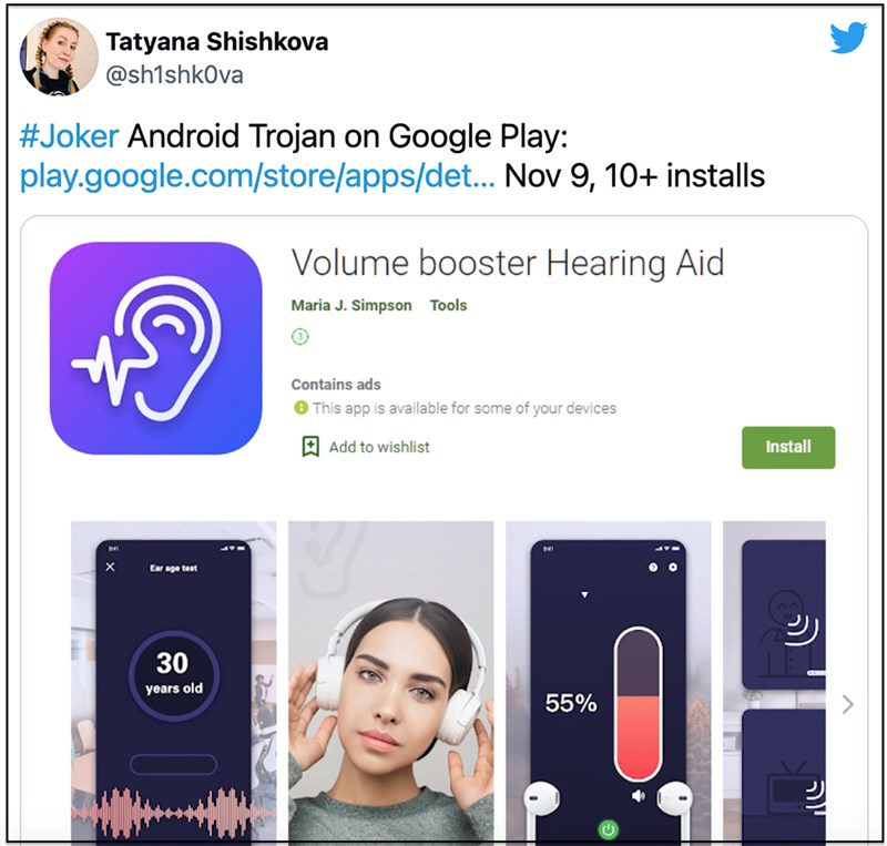 Chuyên gia cảnh báo người dùng về mã độc Joker trên Twitter