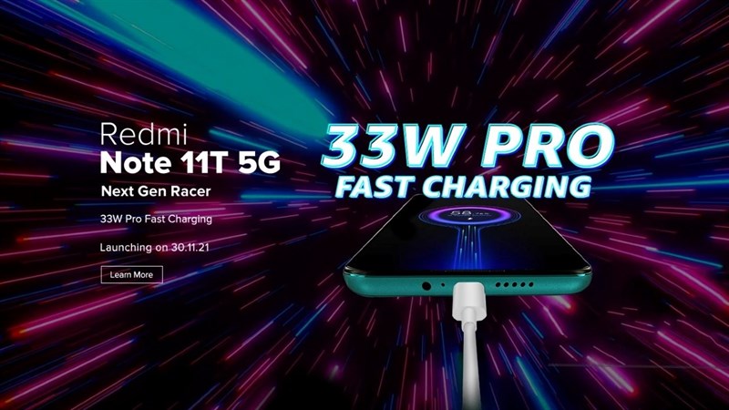 Redmi Note 11T 5G sẽ có Dimensity 810, sạc 33W Redmi Note 11T 5G sẽ có Dimensity 810, sạc 33W