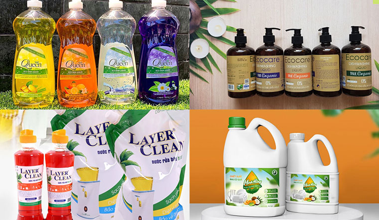 Top 6 nước rửa chén hữu cơ an toàn tốt nhất hiện nay