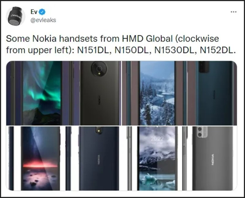 4 Mẫu Điện Thoại Mới Của Nokia Lộ Ảnh Render, Liệu Sẽ Sớm Ra Mắt?