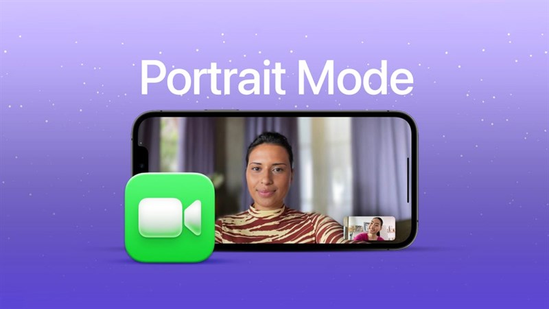 Cách bật chế độ chân dung cho FaceTime
