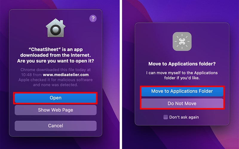Cách xem phím tắt trên MacBook