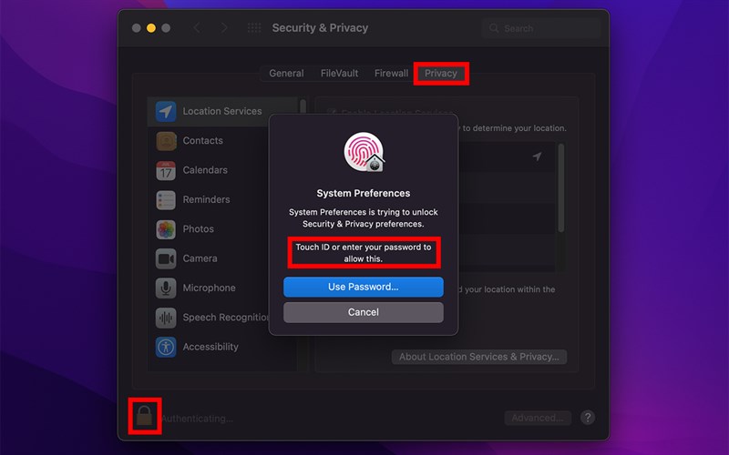 Cách xem phím tắt trên MacBook