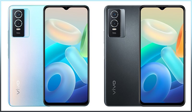 Vivo Y74s 5G có hai tùy chọn màu sắc