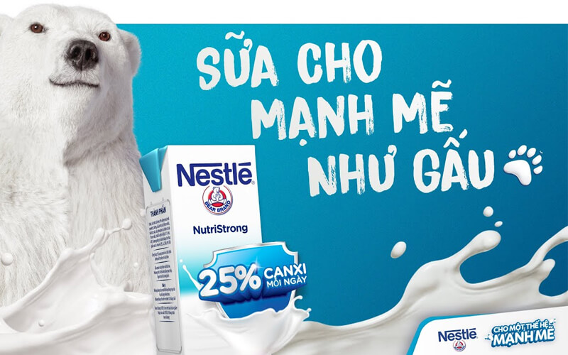 Sản phẩm sữa tươi Nestle