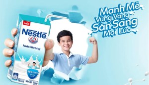 Bổ sung dưỡng chất cho bé với sữa tươi Nestlé